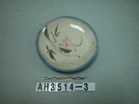 藏品(彩繪瓷花卉盤)的圖片